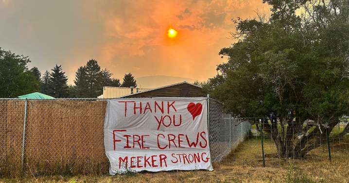 Meeker evacuation status downgraded to "ready" as Colorado's Lee Fire continues to burn