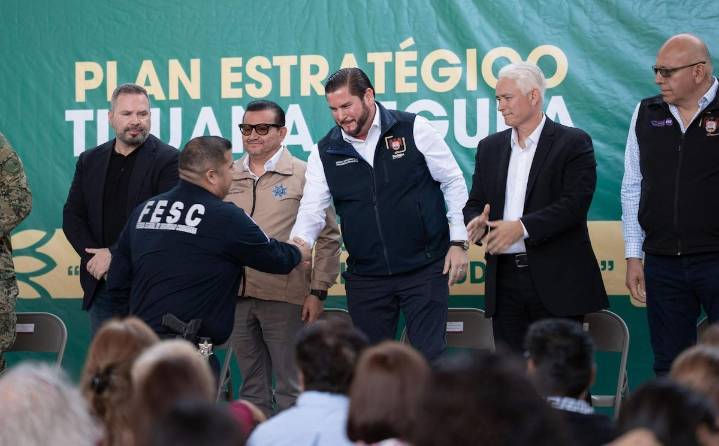 Reconocen esfuerzos conjuntos en seguridad pública en Tijuana