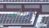 Solar panel fire on Mass. high school roof disrupts first day back