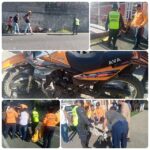 JOVEN LESIONADO TRAS PERDER CONTROL DE SU MOTO EN EL VIGÍA
