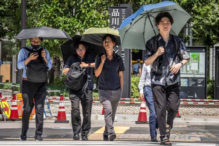 ¡Tokio bate récord de calor! Diez días seguidos con temperaturas superiores a 35°C