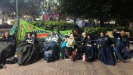 Cartonerxs en huelga de hambre se encandenan contra los recortes de Macri