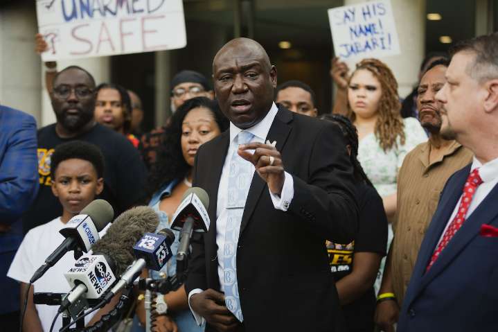 Jabari Peoples was ‘running for his life’ as police fatally shot him, family says after seeing body cam video