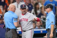 Boston Red Sox manager Alex Cora gets ejected after ‘promise’ he wouldn’t