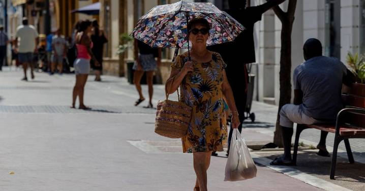 44, 3 grados en la localidad onubense de El Granado: la temperatura más alta de este lunes en Andalucía y en España