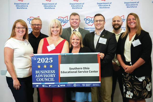Southern Ohio ESC Business Advisory Council honored at statewide Townhall