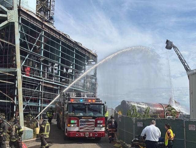 Bridgeport power plant fire under investigation