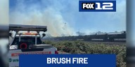 Brush fire near Kalama burns 20 acres, slows traffic on I