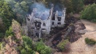 Historic New England castle destroyed in fire, officials say