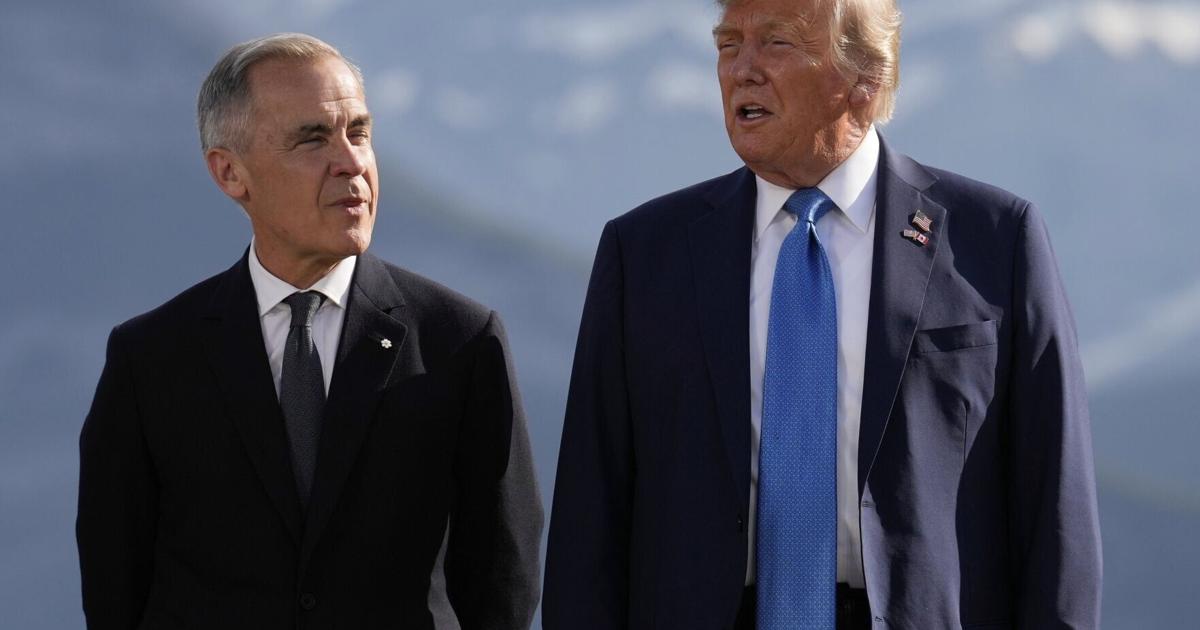 Mark Carney and Donald Trump talk for first time in months