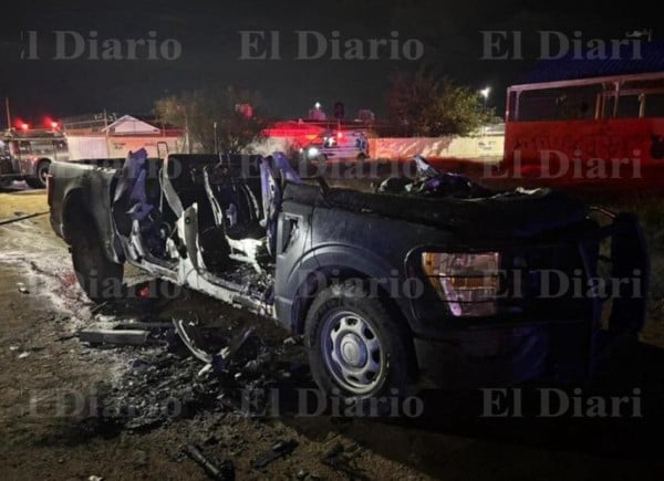 Arde patrulla de la DSPM