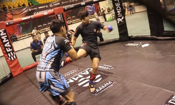 Delegación Chihuahua avanza por el oro dentro del nacional de MMA