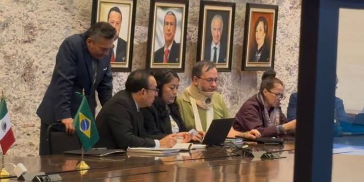 MP acude al Senado para tomar denuncia de Noroña contra Alito Moreno y desata ola de críticas: “Justicia a domicilio”