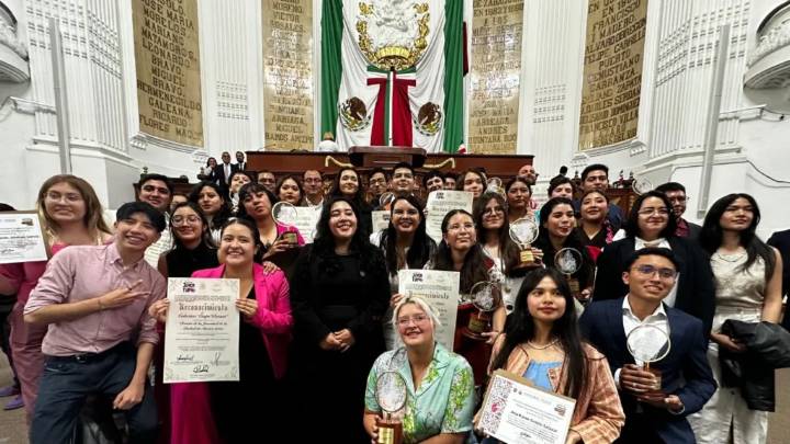 Congreso CDMX entrega Premio de la Juventud 2025