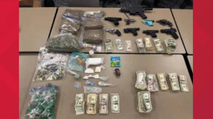 Dallas police arrest 5 in major drug and gun bust