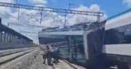 Descarrilamiento del Tren Maya en Izamal, Yucatán