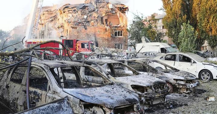 Mass Russian drone and missile attack kills 8 and injures 45 in Ukraine's capital