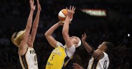 Aliyah Boston makes a key steal late to help Fever beat the Sparks 76