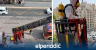 Expectación en el centro de Valencia por un servicio de emergencias que sorprende a vecinos y turistas en hora punta