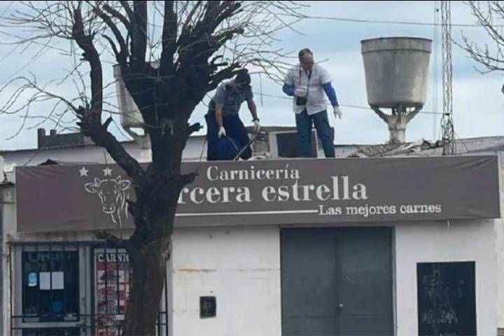 Murió electrocutado cuando intentaba robar en el techo de una carnicería