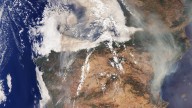 La Agencia Espacial Europea muestra los incendios de Galicia desde el espacio