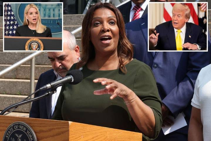NY AG Letitia James subpoenaed by Justice Department over $454M civil fraud case against Trump