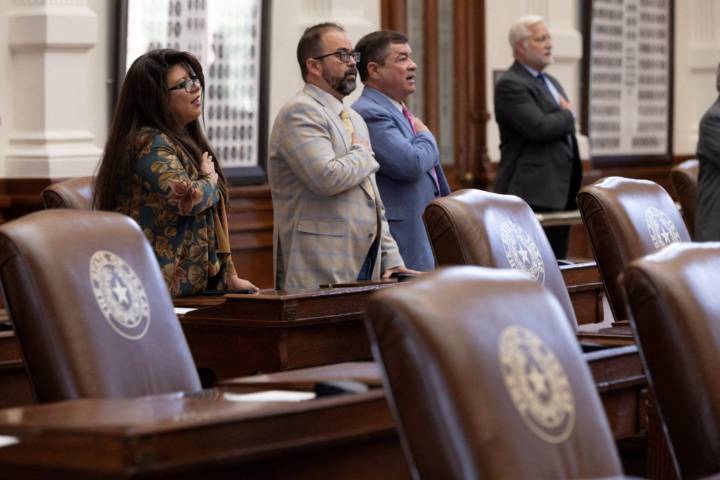 Texas Democrats decamp to California as Republicans warn of more escalations