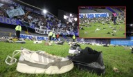 Hinchas de millonarios lanzaron zapatos a la cancha