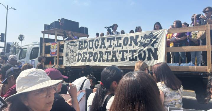 Day of Action: LA groups stage daylong boycott, protest over federal immigration actions
