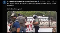 ICE boasts about ripping Mount Pleasant sign with anti