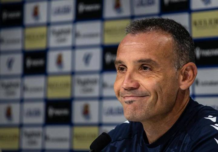 Sergio sobre Turrientes: «Está demostrando que es un jugador muy importante con balón y sin balón»