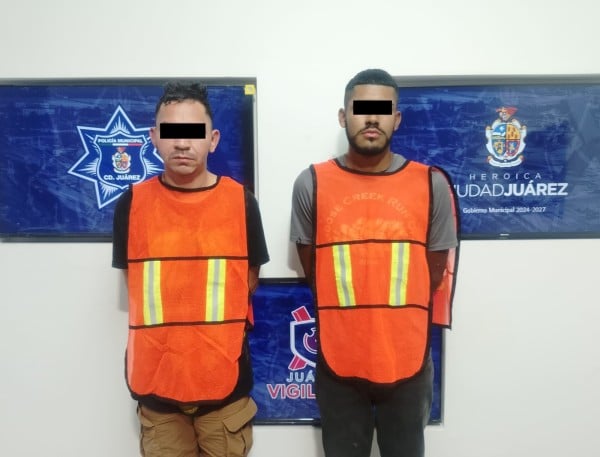 Detienen a dos con una libra de mariguana