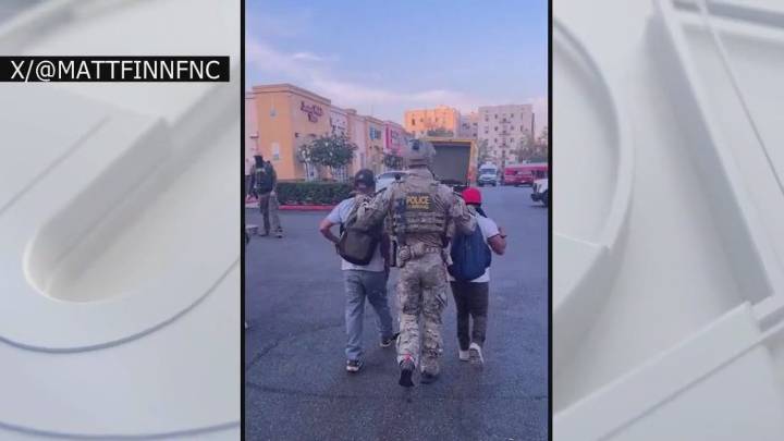 Multiple arrests made in federal immigration raid at LA Home Depot