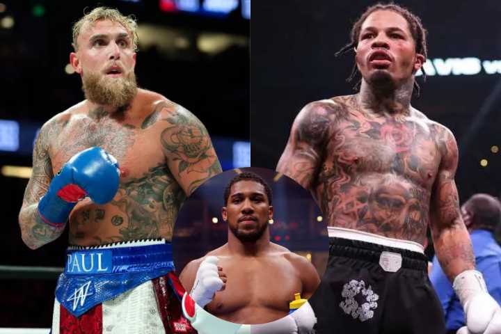 Jake Paul vs Gervonta Davis Branded Weak Downgrade to Joshua Showdown as Disappointment Erupts Jake Paul vs Gervonta Davis has been labeled a downgrade from the anticipated Anthony Joshua clash, by UF