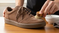 Adiós a los productos caros: cómo limpiar las zapatillas de gamuza con un útil escolar