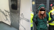 Detienen a mujer por pintas en vagón del Metro