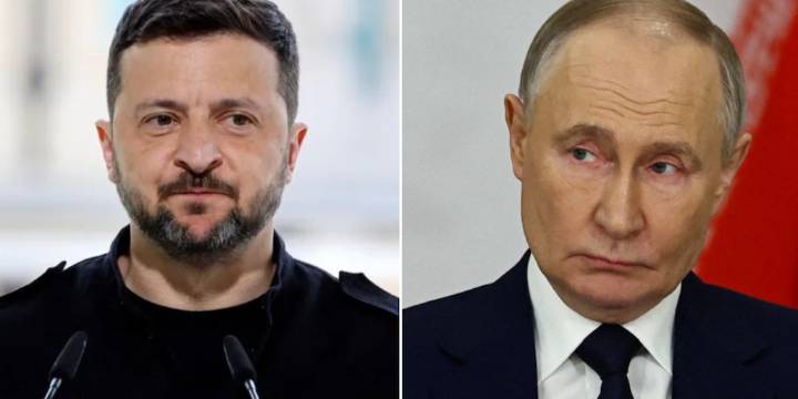 Putin y Zelensky, una enemistad marcada a fuego por la guerra