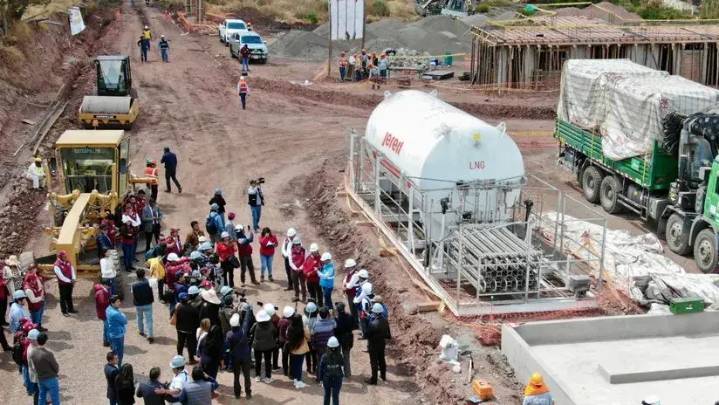 Cusco avanza 45 % en su primera planta de gas natural y apunta a tarifas como en Lima: ¿De qué trata el proyecto?
