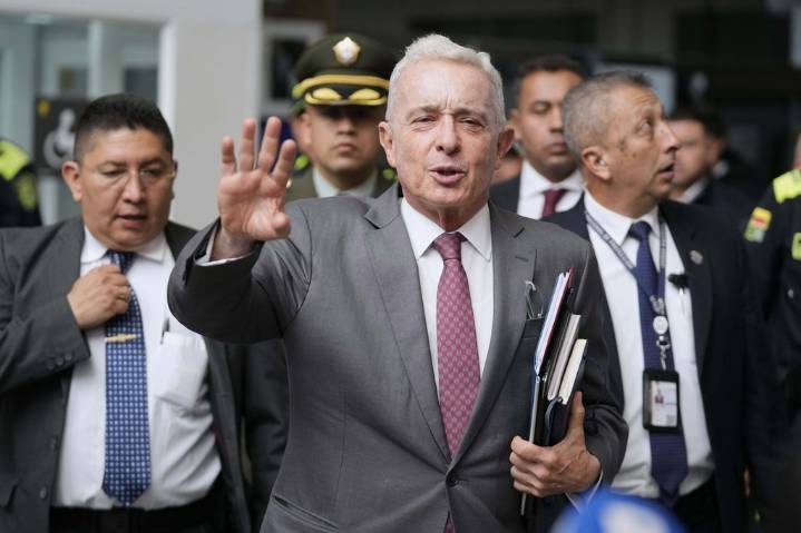 Colombian court frees former president Uribe from house arrest until it rules on bribery case