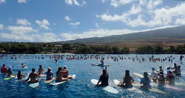 Taking To The Sea To Honor Victims Two Years After Flames Swept Maui