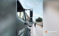 Balean camión del Ejército en pueblo de Guerrero donde quemaron casas
