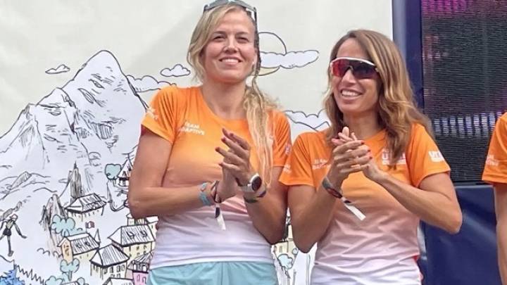 María y Elisa, una amistad forjada a prueba de retos y sin límites en la cumbre