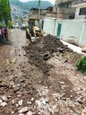 Ecatepec: Desazolvan  cauces y realizan labores de limpieza para evitar más inundaciones en la Cañada, luego de intensas lluvias