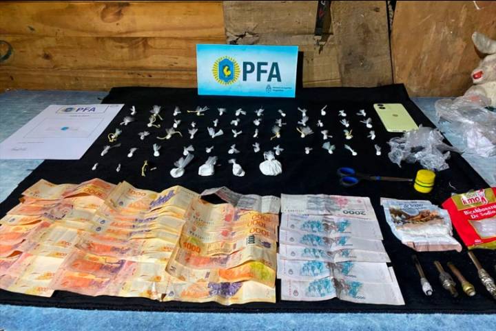 Policía Federal allanó cuatro casas y detuvo a una mujer por narcomenudeo en Concordia
