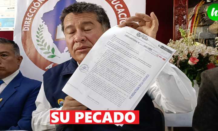 Anulación de contrato en la DREA ¿Molesto a consejeros regionales?