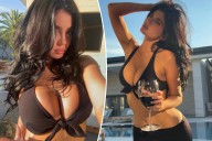 Kylie Jenner rocks tiny bikini top ahead of 28th birthday