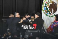 VIDEO: Fernández Noroña y "Alito" Moreno se pelean en el Senado