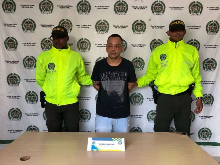 Cuando salía de la cárcel fue capturado por la Policía alias “Mateo” presunto cabecilla del Clan del Golfo