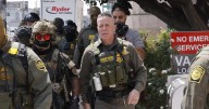 Border Patrol agents stage show of force at Newsom's 'big beautiful press conference'