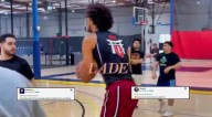 NBA Fans Had A Lot To Say As Jaxson Hayes Puts On Relentless Three-Point Shooting Display During Offseason Workout